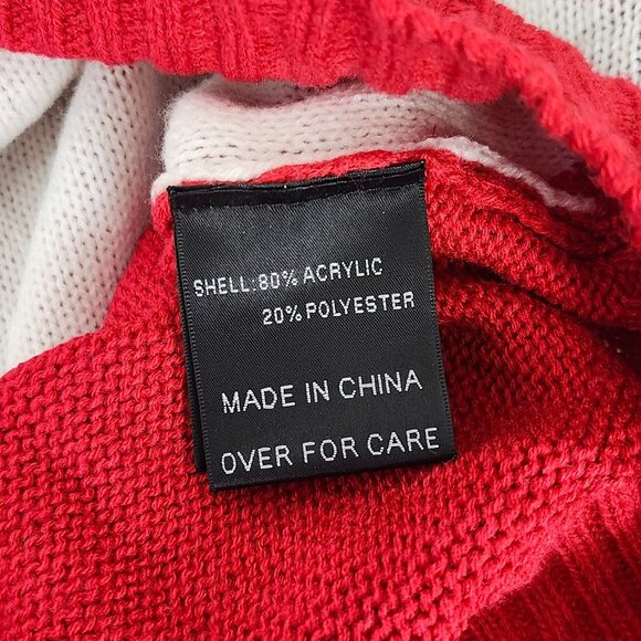 Ugly Christmas Sweater I Love Beer Pullover Unisex American Stitch Festive Party - Picture 8 of 12